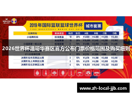 2026世界杯温哥华赛区官方公布门票价格范围及购买细则 2026世界杯温哥华赛区官方公布门票价格范围及购买细则